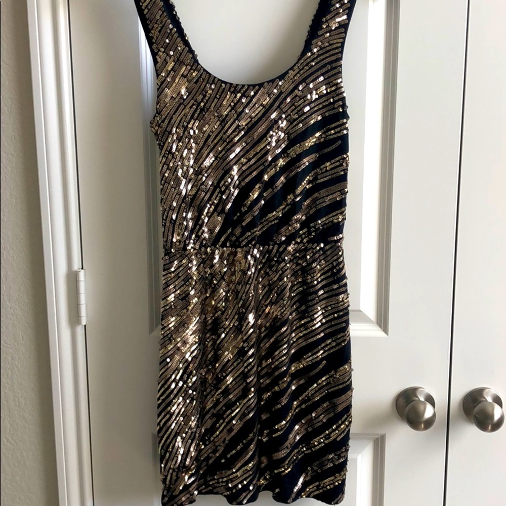 Express sequined dress
